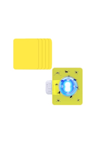 Sones Usb Işık Yapışkan Böcek Tahtası Sivrisinek Öldürücü Lamba