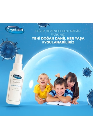 Crystalin Antiseptik Dezenfektan 400  ML