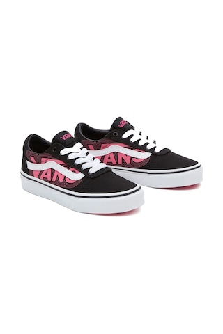 Vans Vn0a3qu1 Td Ward Slip-on Sneakers Çocuk Spor Ayakkabı Siyah