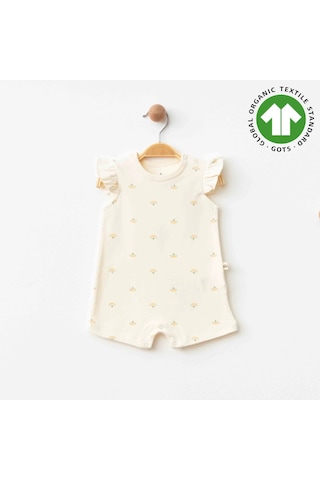 Eslenza Baby Şort Tulum 0044 Bej Bej