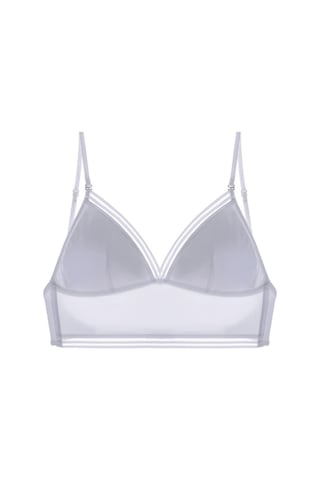 Beyaz Buz Ipek Açık Geri Sütyen Ultra Ince Hiçbir Çelik Halka Asılı Boyun Sutyen Elbise Tatil Kadınlar İçin Görünmez Iç Çamaşırı Beyaz