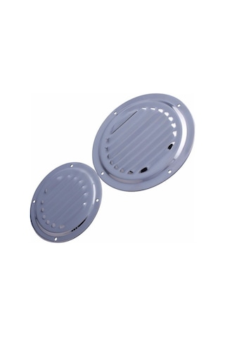 Tekne Yuvarlak Havalandırma Paslanmaz Krom 125mm