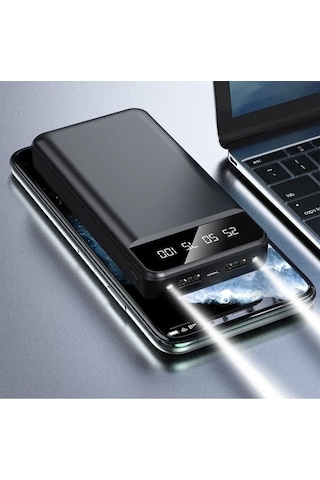 Power Bank 30000 Mah Harici Pil, Taşınabilir Şarj Cihazı 4434