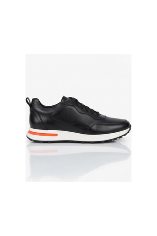 Crc Ayakkabı Premium %100 Hakiki Deri Hakiki Erkek Sneaker / Şık Ve Rahat Spor Ayakkabı Siyah1