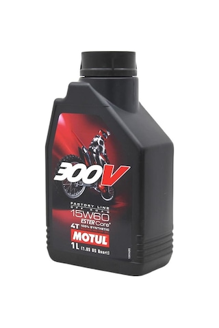 Motul 300V Fl 15W-60 4T 4 Zamanlı Motosiklet Motor Yağı 1 L
