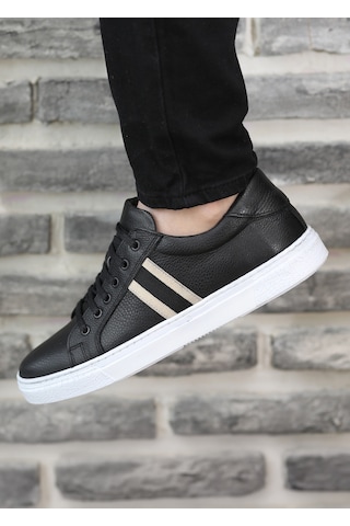 Hakiki Deri Günlük Rahat Erkek Sneaker Ayakkabı Grov8893 001