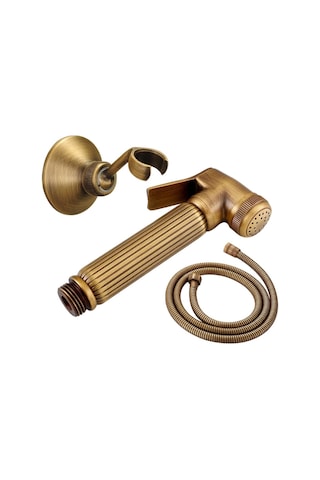 Sones Çok İşlevli Kadın Çamaşır Makineleri Su Durdurmalı Kadın Yıkama Nozulu, Stil: Antika + Hortum + Braket Çok Renkli