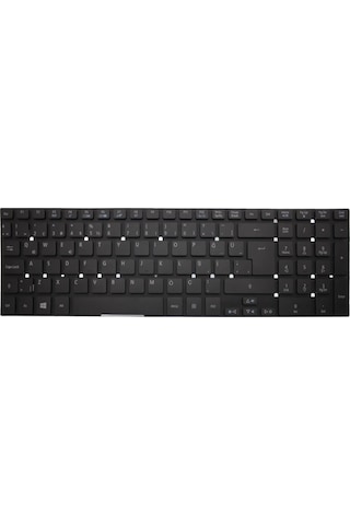 Siyah, Notebook Klavye - Acer Aspire E5-571g-51ds Muadili İle Uyumlu
