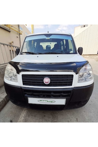 Eurocap Fiat Doblo Ön Kaput Koruma Rüzgarlık 3Mm Abs 2006-2010