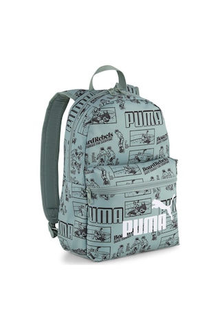 091324-01 Puma Phase Aop S Bp Çocuk Sırt Çantası Yeşil 091324-01 Yeşil