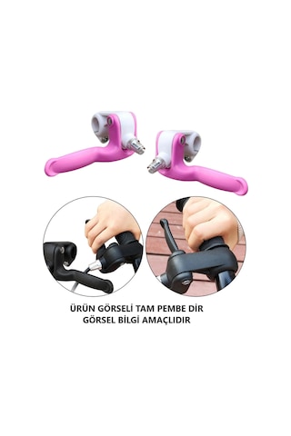 Hsgl Bisiklet Siyah Fren Kolu Sağ Sol Takım Bmx Çocuk Bisikleti 2 Parmak