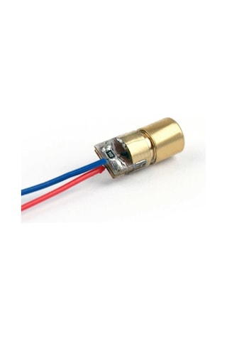 6mm 650nm 5mw Kırmızı Nokta Kafalı Bakır Lazer