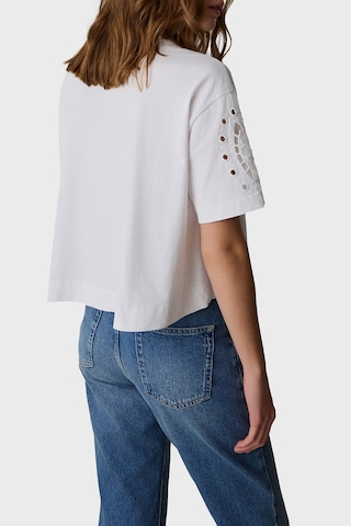 Bsb Bayan Bluz 053-210083.002 Beyaz Beyaz