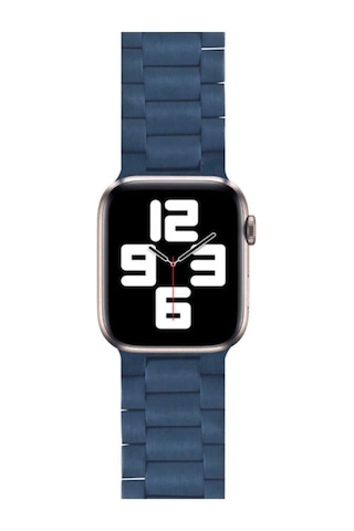 Apple Watch Uyumlu 42mm Ultra Thin Steel Belt Three Beads Metal Kordon