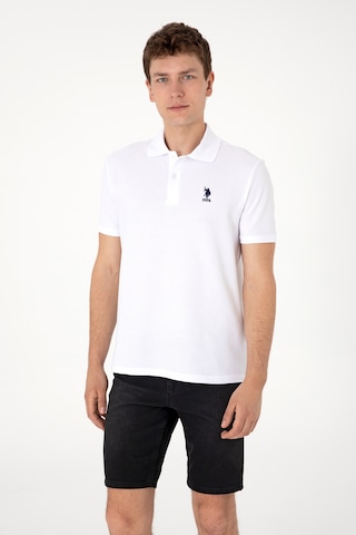 U.s. Polo Assn. Erkek Polo T-shirt 2106339 Beyaz