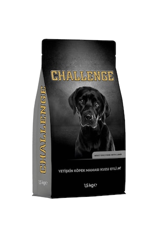 Challenge Kuzu Etli Yetişkin Köpek Maması 1500 G