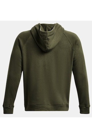 Under Armour Erkek UA Rival Fleece Logo Kapüşonlu Üst 1379758-390