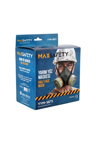 Maxsafety Yarım Yüz Maskesi Yym-Set1