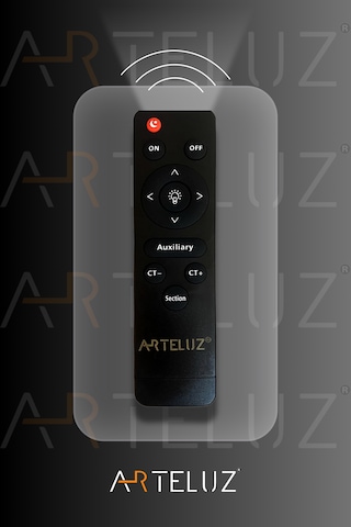 Yuvarlak Model Modern Plafonyer Avize 30 Cm Siyah
