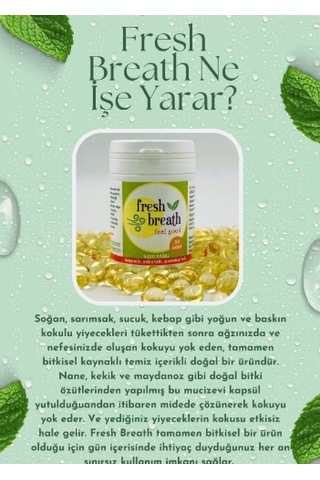 Fresh Breath Ağız Kokusu Önleyici 3 x 90 Kapsül