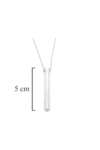 Ferizz 316l Çelik Oval Uzun Erkek Kolye 60 Cm Ekly-107