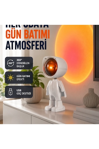 Loş Işıklı Şarjlı Ortam Lambası Kompakt Ve Portatif Yeni Nesil Renkli