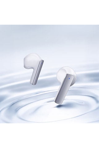 Recci REP W80 Hi-fi Ses Kaliteli Tws Kulak İçi Bluetooth Kulaklık V5.3 Beyaz