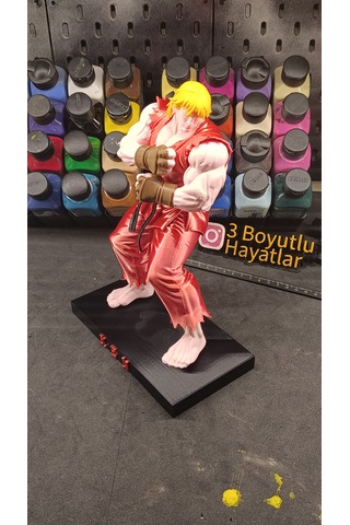Street Fighter İkonik Dövüşçüsü Ken 20cm