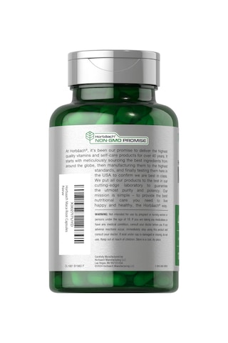 Horbaach Maca Root Capsules 120 Pills High Potency Extract No... Aromasız