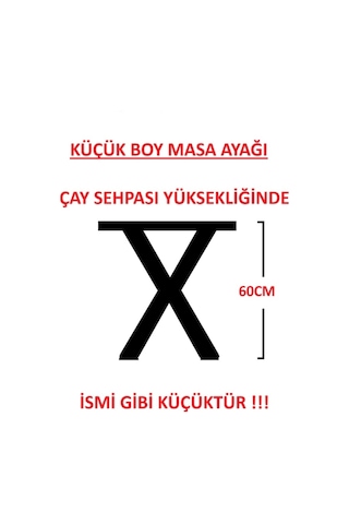 Katlanır Masa Ayağı-küçük Boy Gri