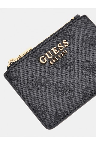 Guess Laurel Iı Kredi Kartlık Kadın Antrasit Cüzdan Swsg7459505-clo
