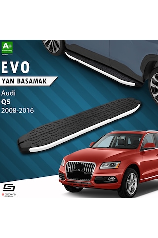 S-dizayn Audi Q5 Evo Aluminyum Yan Basamak 183 Cm 2008-2016