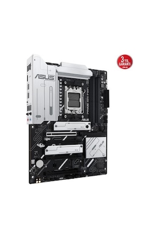 Asus Prıme X870-p Wıfı Amd X870 Am5 Ddr5 8000 Hdmı 2xusb4 4x M2 Usb3.2 Wifi 7 + Bt Aura Rgb 2.5gbit