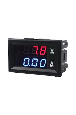 Dijital Voltmetre Dijital Ampermetre Dc 100v 10A