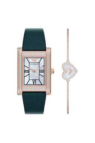 Emporio Armani Ar80085set Kadın Kol Saati Ve Bileklik Seti Rose Gold