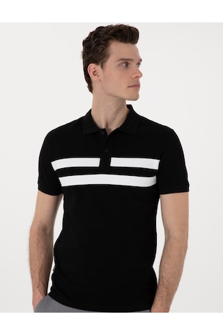 Pierre Cardin Erkek Siyah Tişört 50310154-vr046 Siyah
