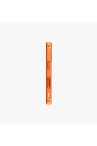 Apple Uyumlu iPhone 17 Pro Max Kılıf Clario Geri Dönüşüm Doğaya Duyarlı Materyal Çift Katman Magsafe Kapak Turuncu