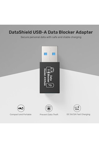 Unitek Datashield Usb-a Veri Engelleyici Adaptör A1056abk01 Ttkunı0028