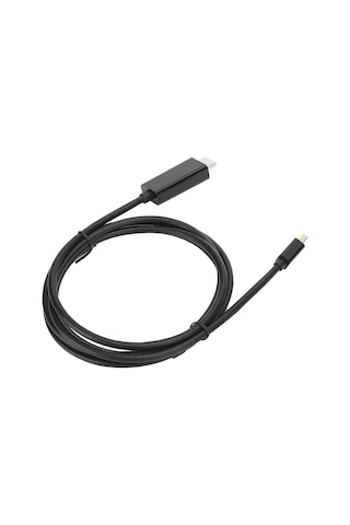 Mufunye Mini Dp'den Hdmı'ye Erkek-erkek Dönüştürücü Kablosu, 4k Ultra Hd Destekli, 1.83m, Siyah, Ses-video Aktarımı, Plug & Play, Projeksiyon Ve Tv Uyumlu