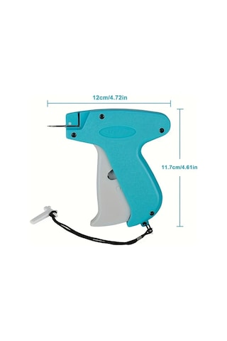 Willowhaven Tilwerich 2si1 Etiket Tabancası Seti 75mm 5000ad Barb Glü İğneli Ofis Ev Okul El İşi