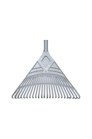 20 Dişli Plastik Gazel ve Yaprak Toplama Tırmığı 110 CM Ahşap Sap