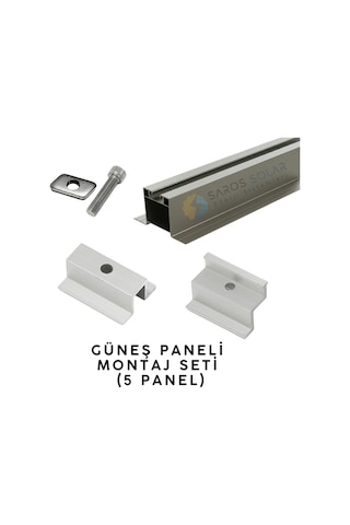 Güneş Paneli Montaj Seti 5 Panel