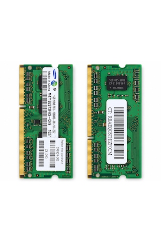 Samsung 1gb Ddr3 1333mhz Pc3-10600s Cl9 204 Pin So-dımm Laptop Ram