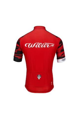 Wilier Triestina Vibes 2.0 Kırmızı Bisiklet Forması - M Siyah