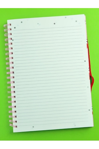 Sekreterlik Mekanizmalı A4 Çizgili Defter