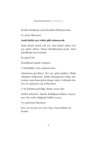 Hayy Kitap Zeus Kabadayı Sevseydi Gitmezdi
