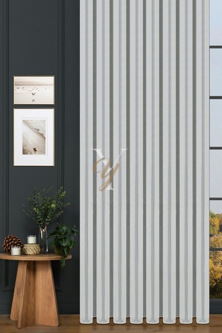 Elif 1226 Tül Perde V-ekru Ekru