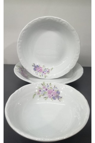 Porland Porselen Buket 18 Parça Yemek Takımı