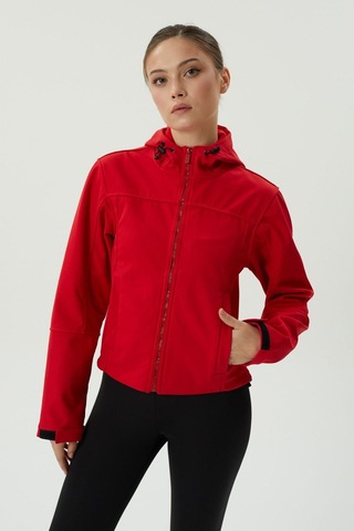 Kadın Softshell Mont 2421192 Kırmızı