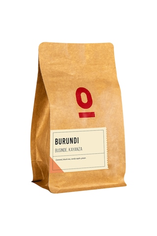 Burundi Businde Kayanza 250 g – Yıkanmış, Karamel ve Meyve Aromalı Kahve